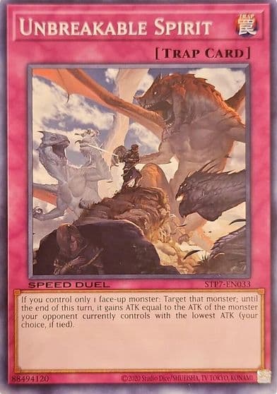 Unbreakable Spirit Speed Duel: Tournament Pack 7 Yu-Gi-Oh! card