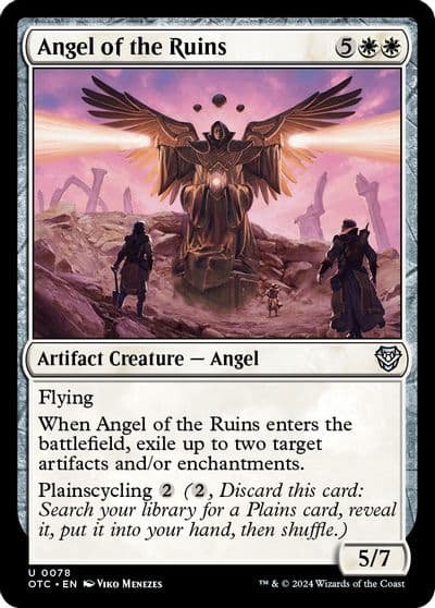 Angel of the Ruins Commander: Outlaws of Thunder Junction Magic card