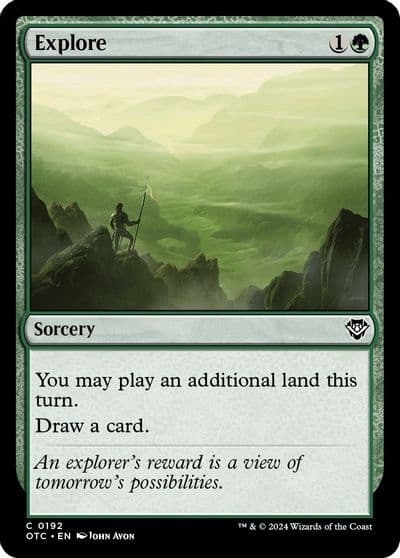 Explore Commander: Outlaws of Thunder Junction Magic card
