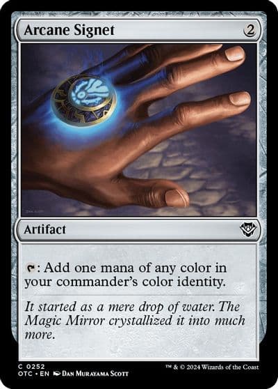 Arcane Signet Commander: Outlaws of Thunder Junction Magic card