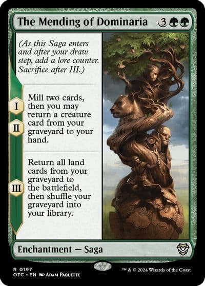The Mending of Dominaria Commander: Outlaws of Thunder Junction Magic card