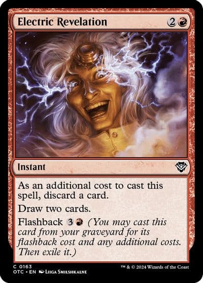 Electric Revelation Commander: Outlaws of Thunder Junction Magic card