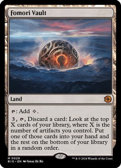 Fomori Vault Outlaws of Thunder Junction: The Big Score Magic card