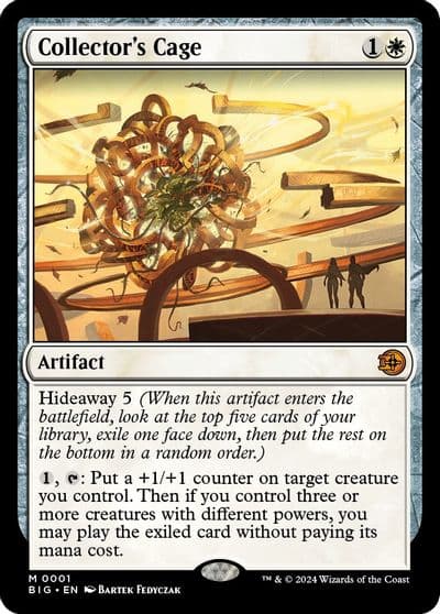 Collectors Cage Outlaws of Thunder Junction: The Big Score Magic card