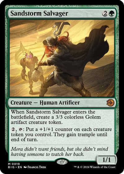 Sandstorm Salvager Outlaws of Thunder Junction: The Big Score Magic card