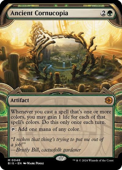Ancient Cornucopia Showcase Outlaws of Thunder Junction: The Big Score Magic card