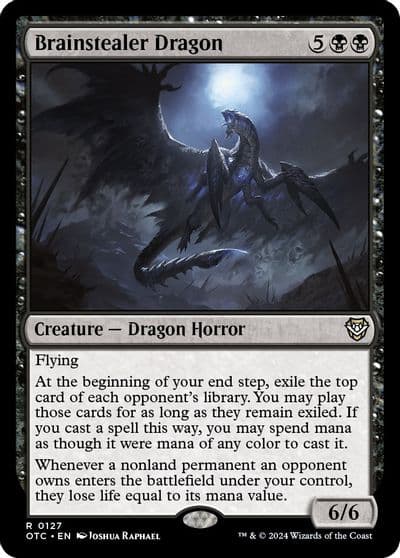 Brainstealer Dragon Commander: Outlaws of Thunder Junction Magic card