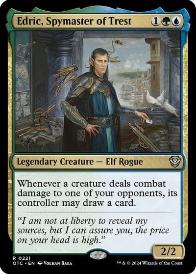 Edric Spymaster of Trest Commander: Outlaws of Thunder Junction Magic card
