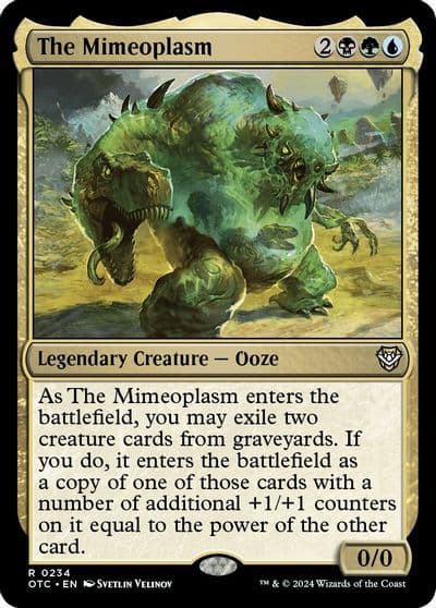 The Mimeoplasm Commander: Outlaws of Thunder Junction Magic card