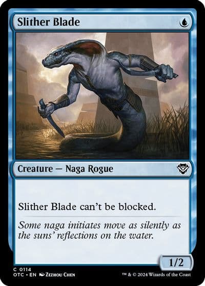 Slither Blade Commander: Outlaws of Thunder Junction Magic card