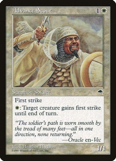 Advance Scout Tempest Magic card