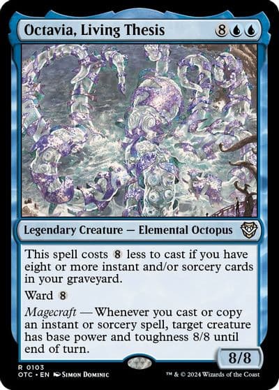Octavia Living Thesis Commander: Outlaws of Thunder Junction Magic card