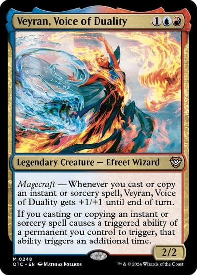Veyran Voice of Duality Commander: Outlaws of Thunder Junction Magic card