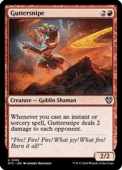 Guttersnipe Commander: Outlaws of Thunder Junction Magic card