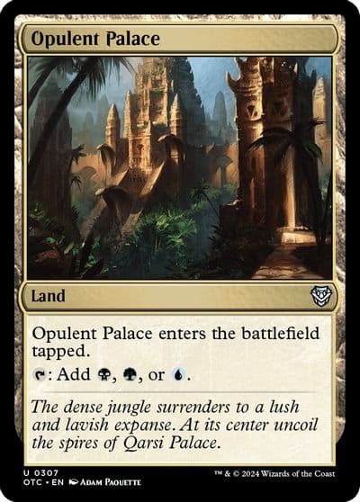 Opulent Palace Commander: Outlaws of Thunder Junction Magic card