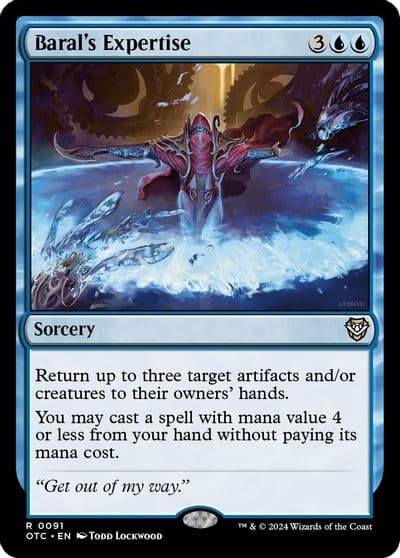 Barals Expertise Commander: Outlaws of Thunder Junction Magic card