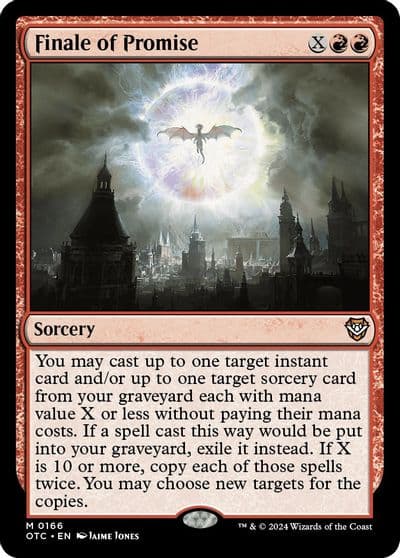 Finale of Promise Commander: Outlaws of Thunder Junction Magic card