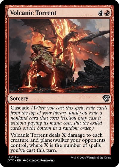 Volcanic Torrent Commander: Outlaws of Thunder Junction Magic card