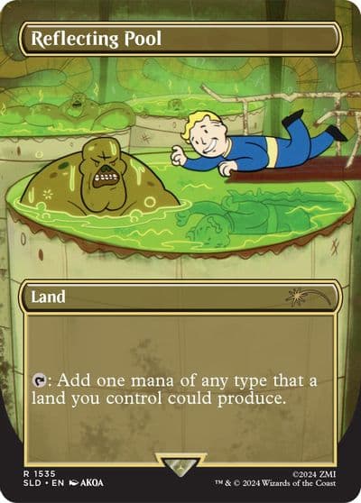 Reflecting Pool Secret Lair Drop Series Magic card