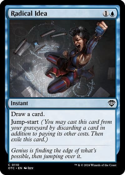 Radical Idea Commander: Outlaws of Thunder Junction Magic card
