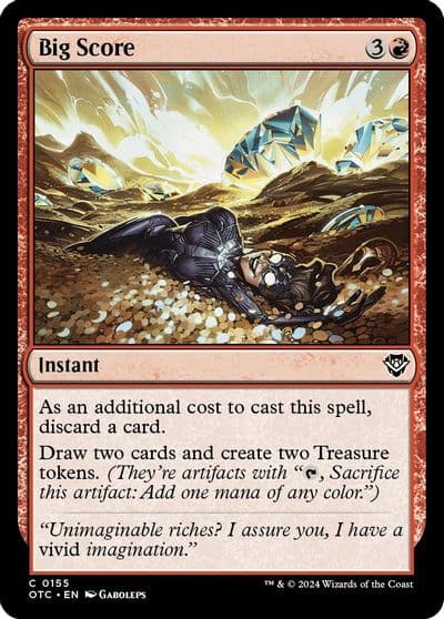 Big Score Commander: Outlaws of Thunder Junction Magic card