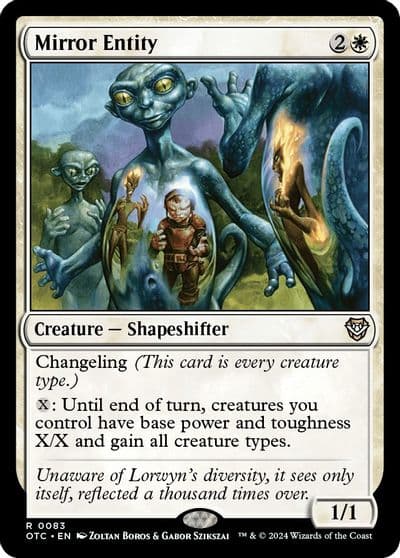 Mirror Entity Commander: Outlaws of Thunder Junction Magic card