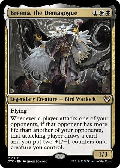 Breena the Demagogue Commander: Outlaws of Thunder Junction Magic card