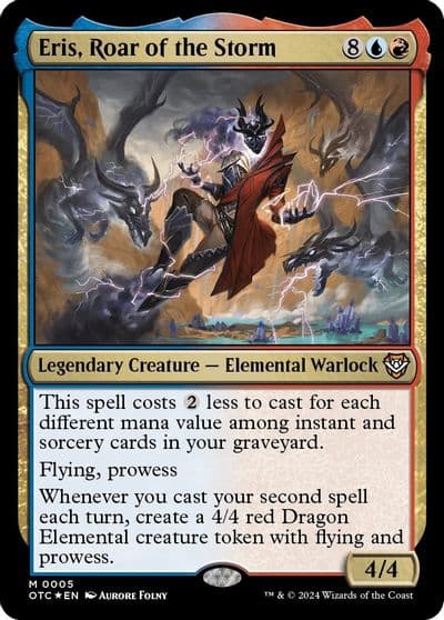 Eris Roar of the Storm Commander: Outlaws of Thunder Junction Magic card