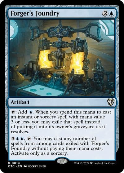Forgers Foundry Commander: Outlaws of Thunder Junction Magic card