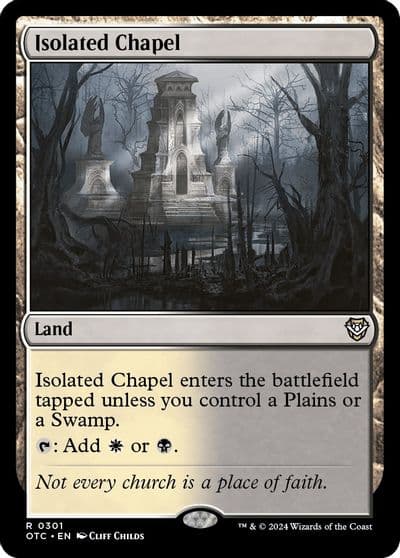 Isolated Chapel Commander: Outlaws of Thunder Junction Magic card