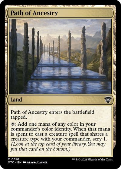 Path of Ancestry Commander: Outlaws of Thunder Junction Magic card