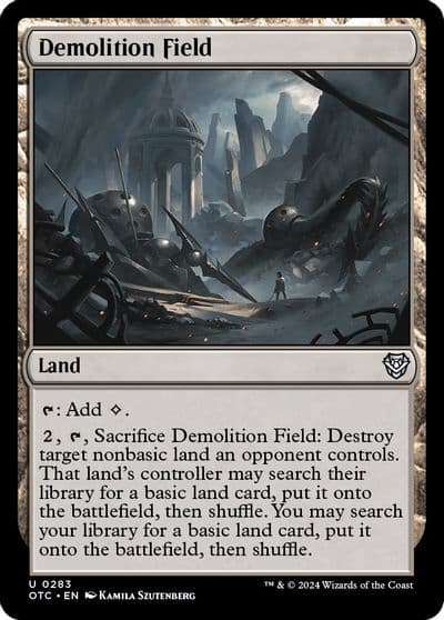Demolition Field Commander: Outlaws of Thunder Junction Magic card