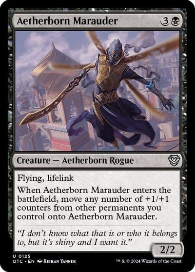 Aetherborn Marauder Commander: Outlaws of Thunder Junction Magic card