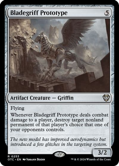 Bladegriff Prototype Commander: Outlaws of Thunder Junction Magic card