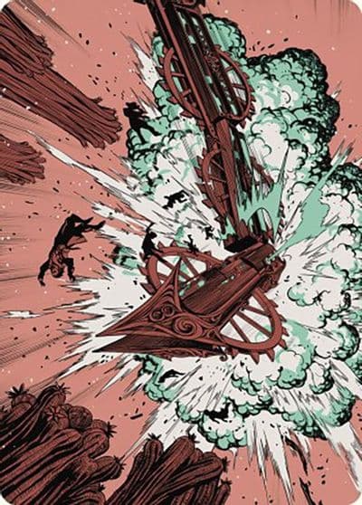 Decimate Art Card Art Series: Outlaws of Thunder Junction Magic card