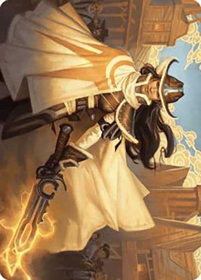 Omenport Vigilante Art Card Art Series: Outlaws of Thunder Junction Magic card