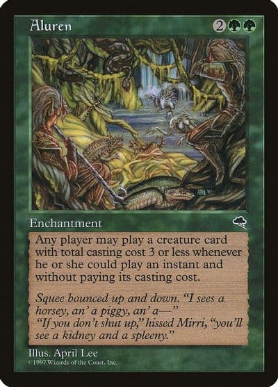 Aluren Tempest Magic card
