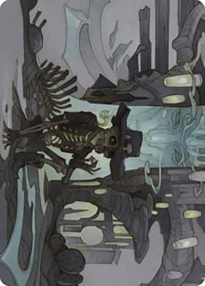 Tinybones Joins Up Art Card Art Series: Outlaws of Thunder Junction Magic card