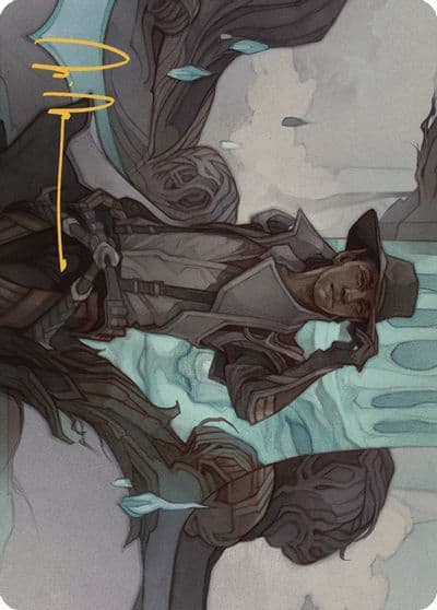 Kellan Joins Up Art Card Gold Stamped Signature Art Series: Outlaws of Thunder Junction Magic card
