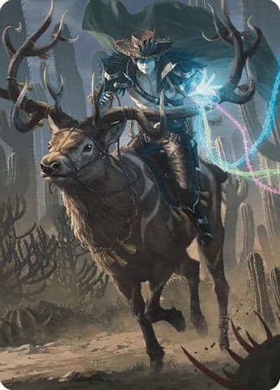 Oko the Ringleader Art Card 54 54 Art Series: Outlaws of Thunder Junction Magic card