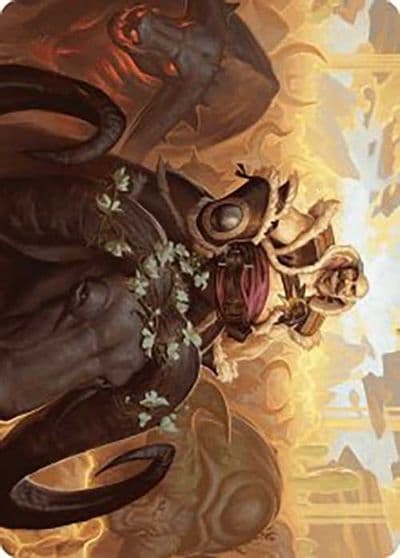 Bruse Tarl Roving Rancher Art Card Art Series: Outlaws of Thunder Junction Magic card