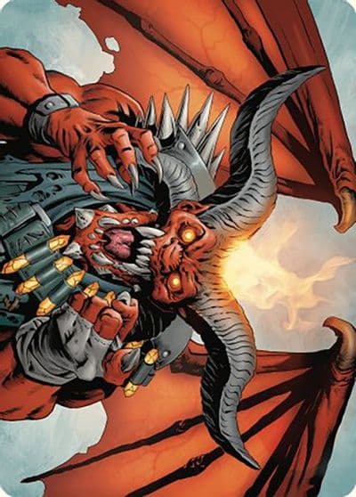 Rakdos the Muscle Art Card Art Series: Outlaws of Thunder Junction Magic card