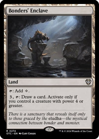 Bonders Enclave Commander: Outlaws of Thunder Junction Magic card
