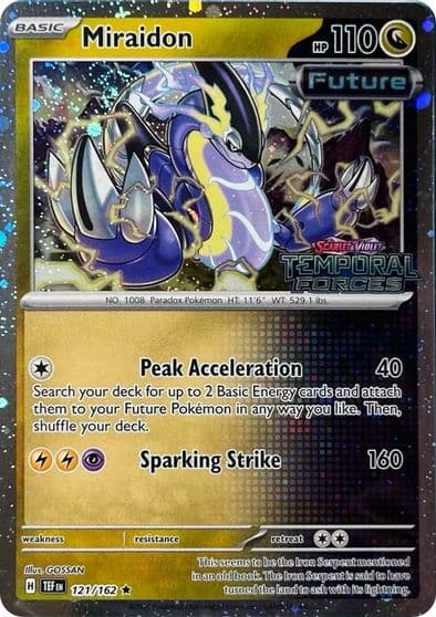 Miraidon (Cosmos Holo) (Best Buy) Miscellaneous Cards & Products Pokemon card