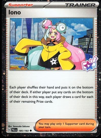 Iono (Cosmo Foil) Miscellaneous Cards & Products Pokemon card
