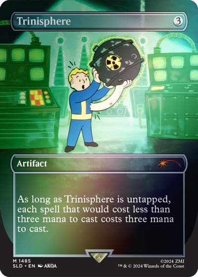 Trinisphere Rainbow Foil Secret Lair Drop Series Magic card