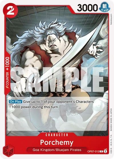 Porchemy 500 Years in the Future One Piece card