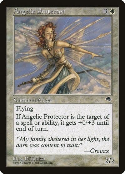 Angelic Protector Tempest Magic card