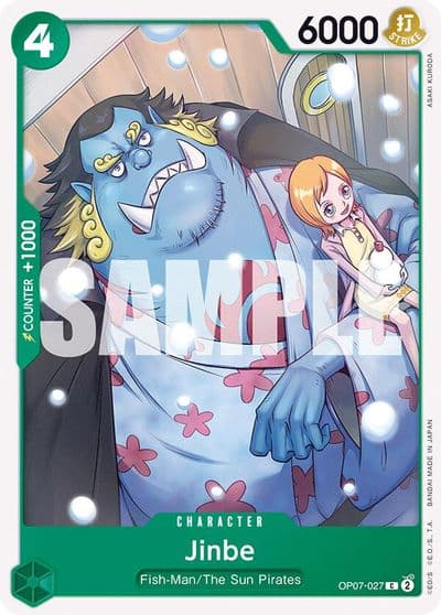 Jinbe 027 500 Years in the Future One Piece card