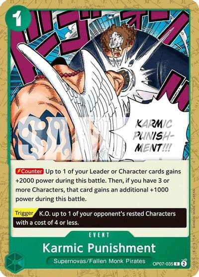 Karmic Punishment 500 Years in the Future One Piece card